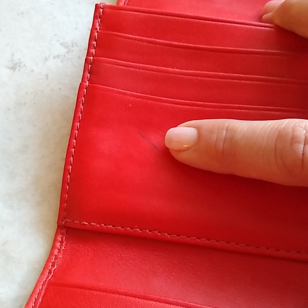 Vintage Coach Hampton Trifold Wallet - Picture 3 of 6
